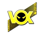 Sticker | Vox Eminor (Gold) | Katowice 2015 image