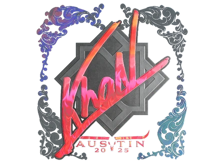 Sticker | khaN (Holo) | Austin 2025 image