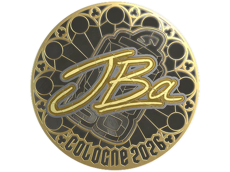 Sticker | JBa (Gold) | Cologne 2026 image