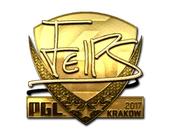 Sticker | felps (Gold) | Krakow 2017 image