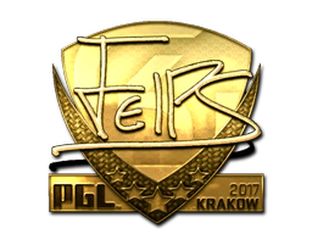 Sticker | felps (Gold) | Krakow 2017 image