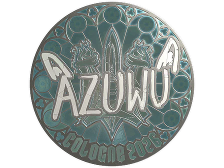 Sticker | AZUWU (Foil) | Cologne 2026 image