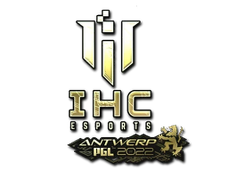 Sticker | IHC Esports (Gold) | Antwerp 2022 image