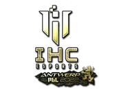 Sticker | IHC Esports (Gold) | Antwerp 2022 image