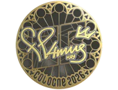 Sticker | FL4MUS (Gold) | Cologne 2026 image