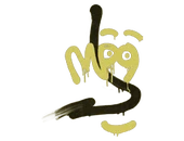 Sealed Graffiti | Recoil MP9 (Tracer Yellow) image