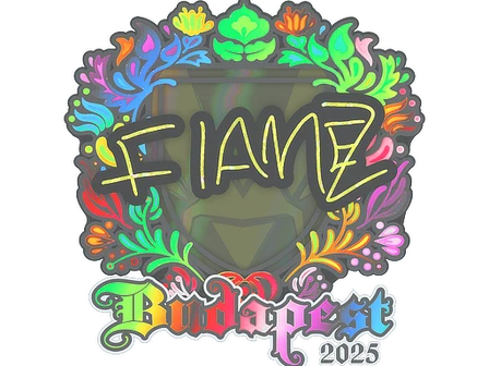 Sticker | FlameZ (Holo) | Budapest 2025 image