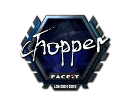 Sticker | chopper (Foil) | London 2018 image