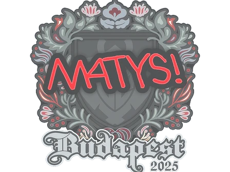Sticker | MATYS | Budapest 2025 image