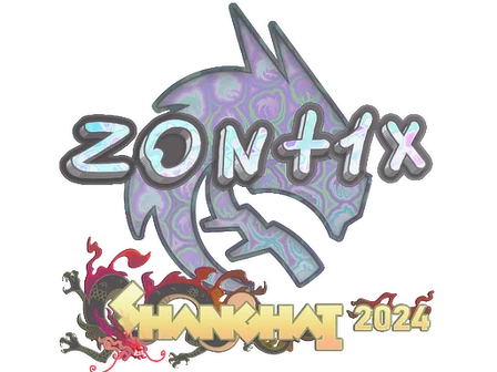 Sticker | zont1x (Holo) | Shanghai 2024 image