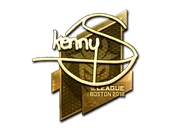 Sticker | kennyS (Gold) | Boston 2018 image