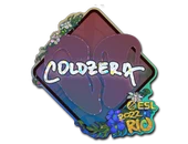 Sticker | coldzera (Glitter) | Rio 2022 image
