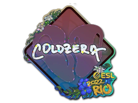 Sticker | coldzera (Glitter) | Rio 2022 image
