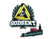 Sticker | GODSENT (Foil) | Stockholm 2021 image