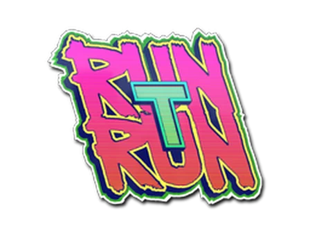 Sticker | Run T, Run image