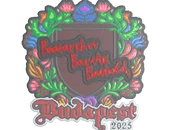 Sticker | Bart4k (Embroidered) | Budapest 2025 image