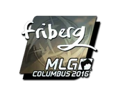Sticker | friberg (Foil) | MLG Columbus 2016 image
