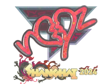 Sticker | ropz (Holo) | Shanghai 2024 image