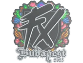 Sticker | Fluxo (Embroidered) | Budapest 2025 image