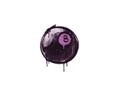 Sealed Graffiti | 8-Ball (Bazooka Pink) image
