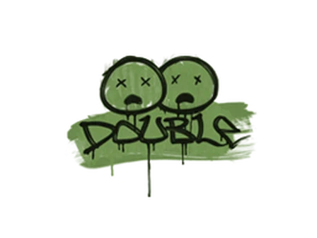 Sealed Graffiti | Double (Battle Green) image