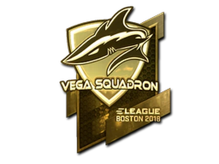 Sticker | Vega Squadron (Gold) | Boston 2018 image