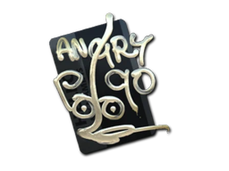 Sticker | Hello P90 (Gold) image