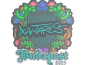 Sticker | XANTARES (Embroidered) | Budapest 2025 image