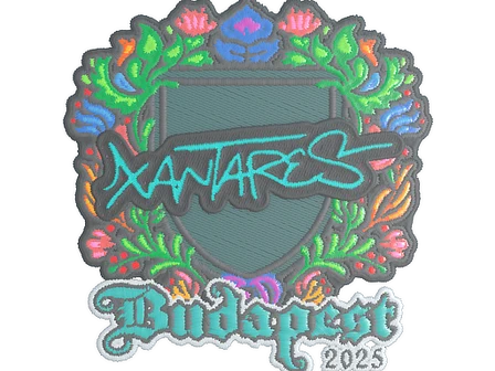 Sticker | XANTARES (Embroidered) | Budapest 2025 image