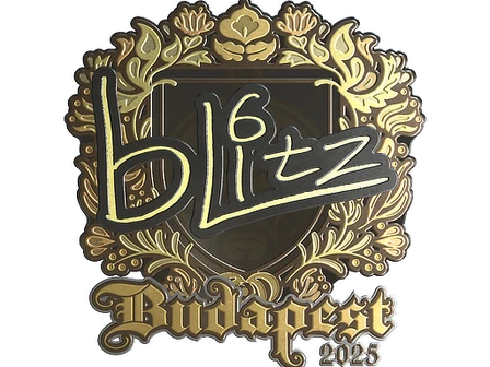 Sticker | bLitz (Gold) | Budapest 2025 image