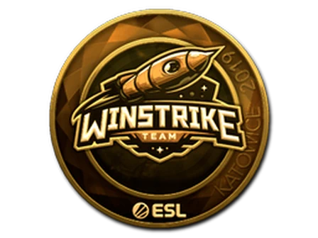 Sticker | Winstrike Team (Gold) | Katowice 2019 image
