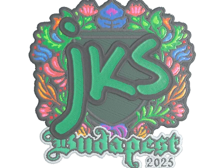 Sticker | jks (Embroidered) | Budapest 2025 image