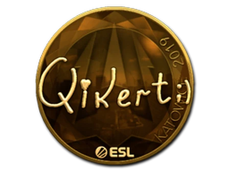 Sticker | qikert (Gold) | Katowice 2019 image