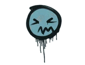 Sealed Graffiti | Grimace (Wire Blue) image