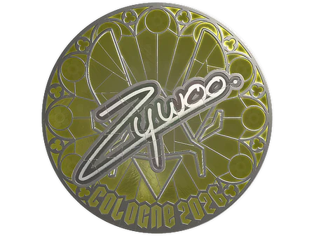 Sticker | ZywOo (Foil) | Cologne 2026 image