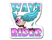Sticker | Miami Wave Rider image