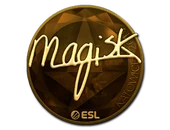 Sticker | Magisk (Gold) | Katowice 2019 image