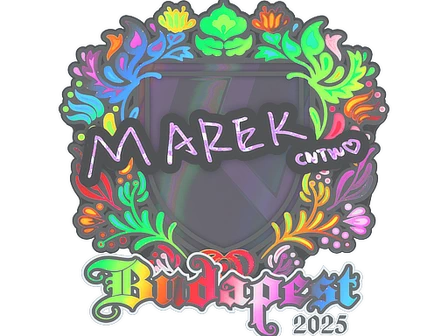 Sticker | Marek (Holo) | Budapest 2025 image