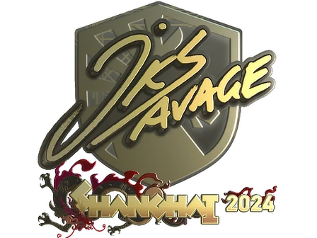 Sticker | jks (Gold) | Shanghai 2024 image
