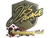 Sticker | jks (Gold) | Shanghai 2024 image