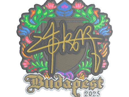 Sticker | z4KR (Embroidered) | Budapest 2025 image