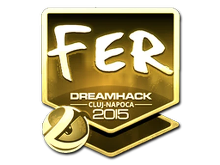 Sticker | fer (Gold) | Cluj-Napoca 2015 image