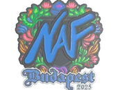 Sticker | NAF (Embroidered) | Budapest 2025 image