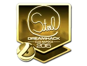 Sticker | steel (Gold) | Cluj-Napoca 2015 image