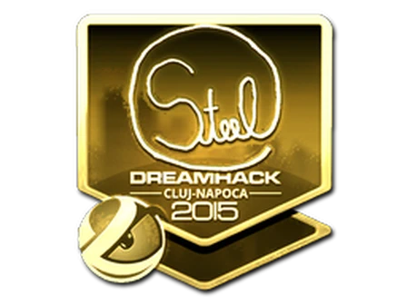Sticker | steel (Gold) | Cluj-Napoca 2015 image