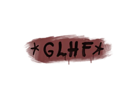 Sealed Graffiti | GLHF (Brick Red) image