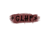 Sealed Graffiti | GLHF (Brick Red) image