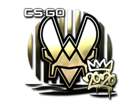 Sticker | Vitality (Gold) | 2020 RMR image