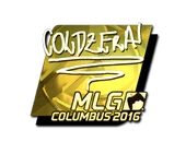 Sticker | coldzera (Gold) | MLG Columbus 2016 image