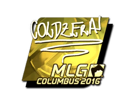 Sticker | coldzera (Gold) | MLG Columbus 2016 image
